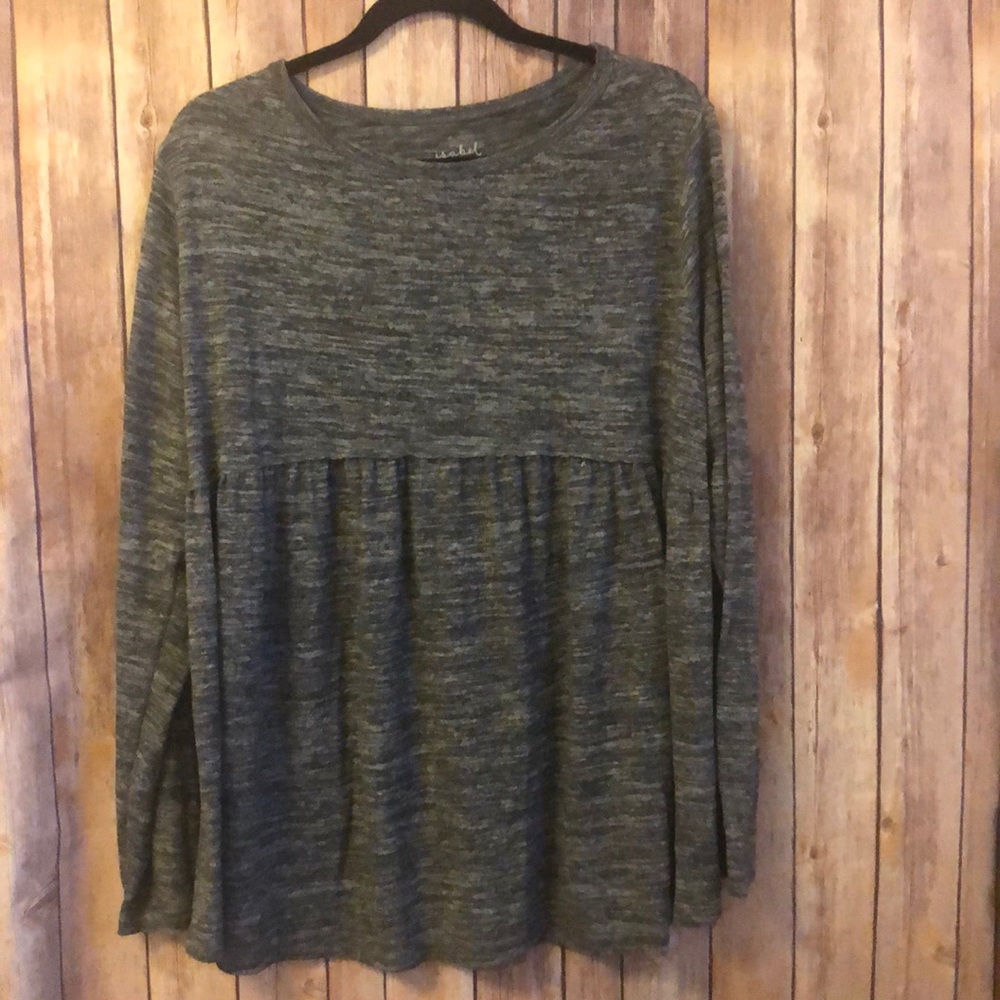 Long sleeve maternity top
